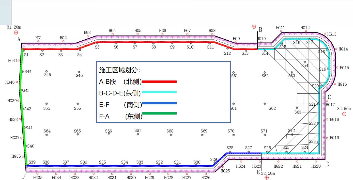 烟台莱阳基坑支护设计
